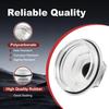 4x 3.5" 12 Thread Trailer Axle Oil Bath Dust Caps for Dexter 9K 10K 8-415 8-430