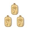 3pcs Sturdy Stainless Steel Heart Charm Necklace Set Decoration for Craft Enthusiasts and Fashion Designers Wear