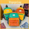 Childrens Kids Backpack With Color Blocking Design And Breathable Design For Preschool And Daycare Use
