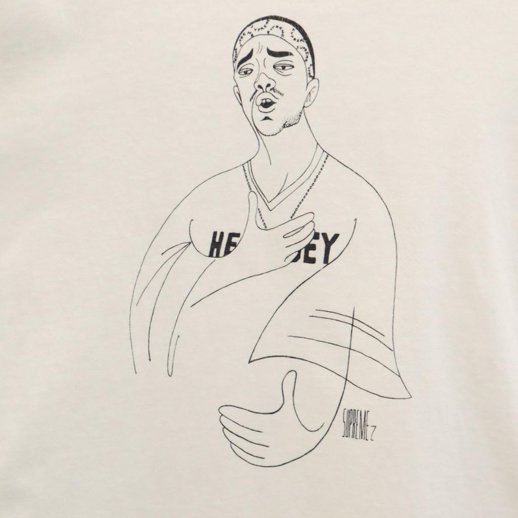 Supreme 18ss Made in USA Mobb Deep Prodigy Short sleeve T-shirt M white Men's Used