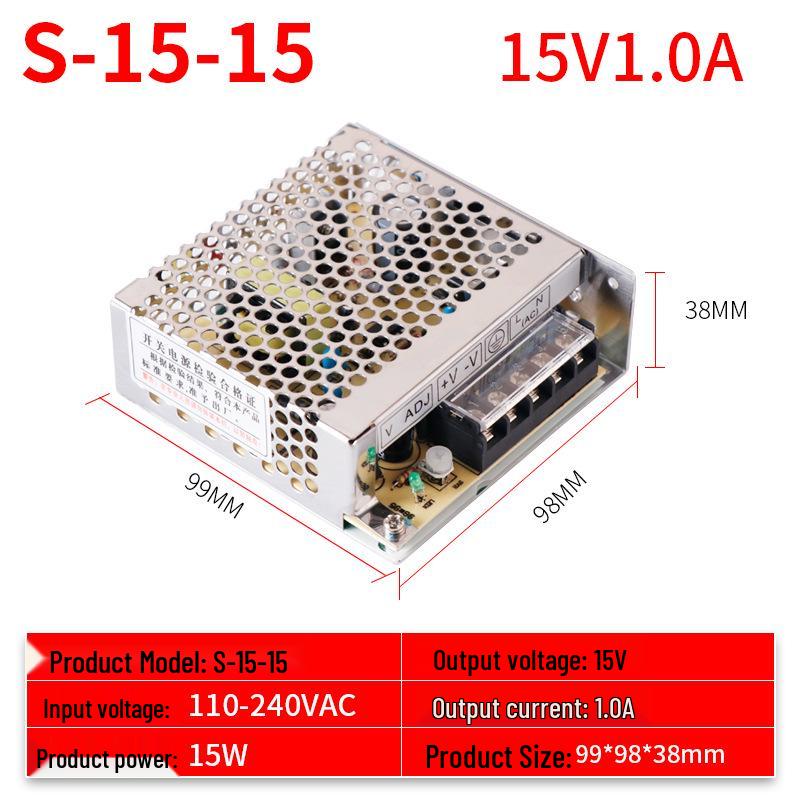 AC To DC Switching Power Supply Module S-15-800W, Output Options: 5V, 12V, 24V, 36V, 48V