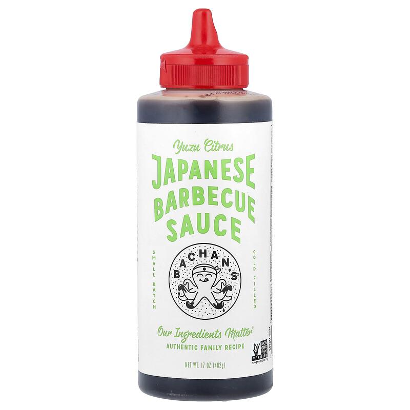 Sauce Barbecue Japonaise, Agrume Yuzu, 17 oz (482 g)