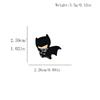 Classic Film & TV Superhero Cartoon Metal Brooch - Cute Anime Character Badge Accessory