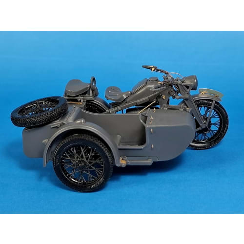 Passion Models 1/35 KS600 Sidecar Etching & 3D Detail Up Set (for Tamiya) Plastic Model Parts P35-180 (Military Vehicle)