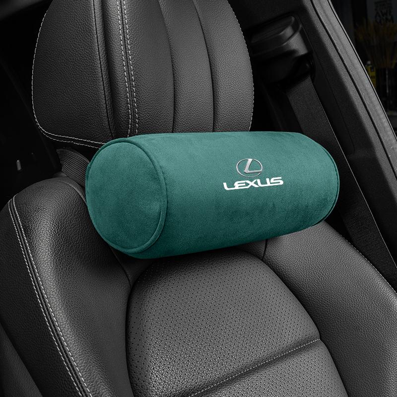 Car Seat Cylindrical Headrest Memory Cotton Neck Pillow For Lexus F SPORT GX460 Ct200h IS250 ES 220D IS200 Fsport GS GX IS LS LX AFG1