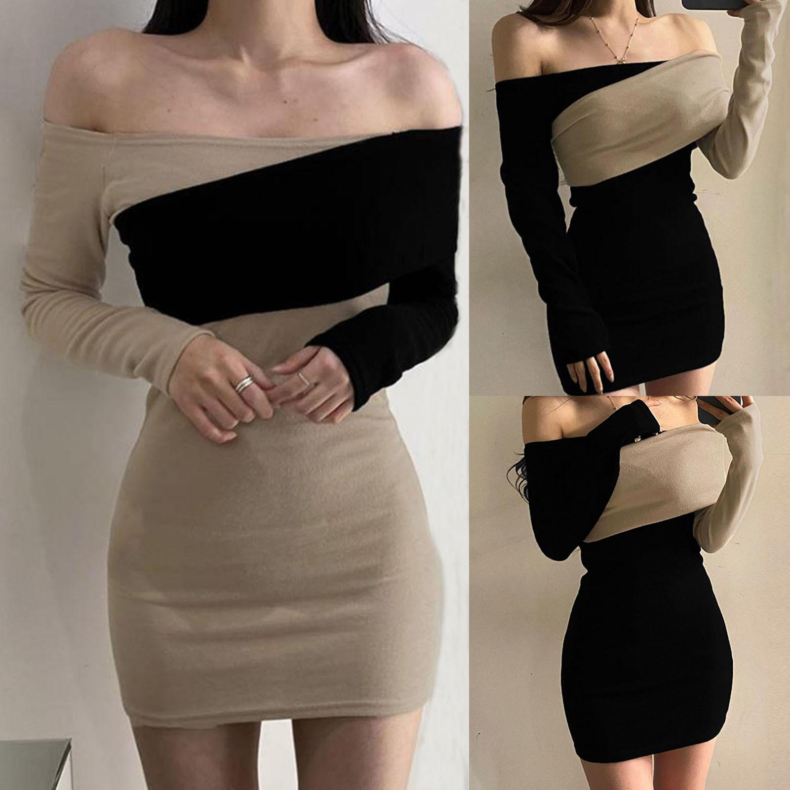 

Женская сумка без бретелек с длинным рукавом, модная юбка, трикотажная короткая сумка