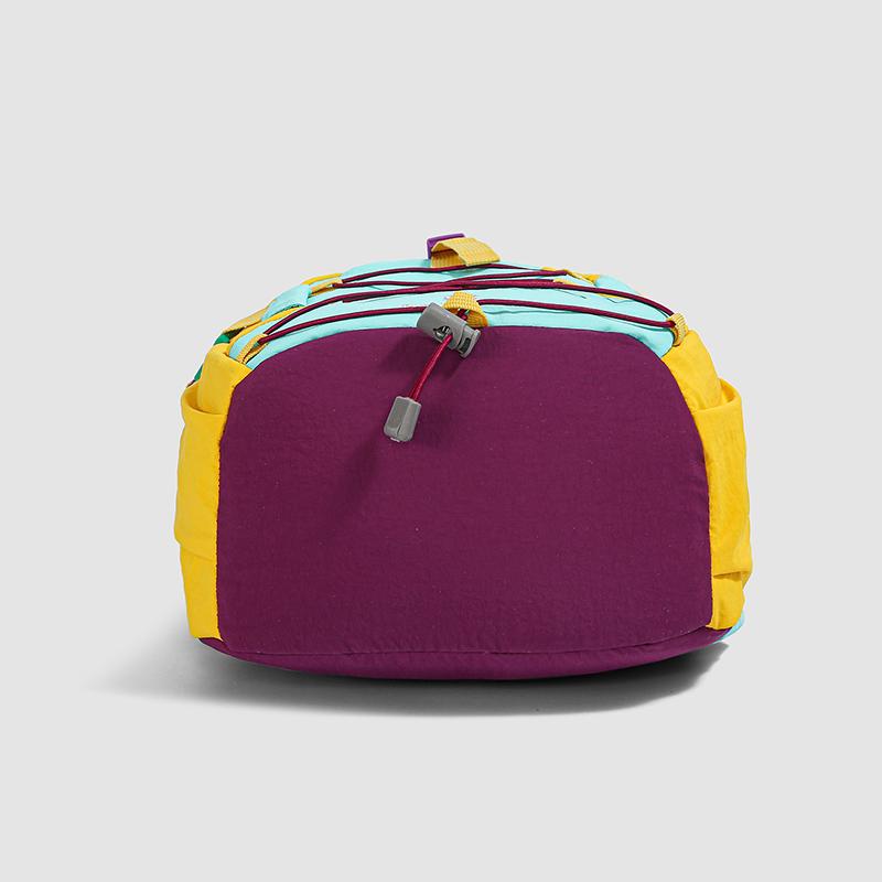 Color-Blocked Backpack Unisex Large Capacity Lightweight for Commuting and Travel Student Schoolbag
