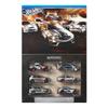 Hot Wheels Zamak Multi-Pack Vehicle Toys, 6 Mini Cars, Metal, Ages 3 and Up, JBY80