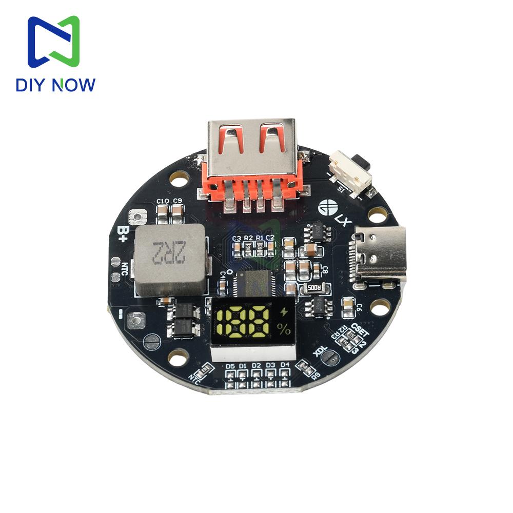 Digital Display 22.5W Power Bank Bidirectional Fast Charging Mobile Power Module 3.2V Lithium Iron Phosphate PD/QC Fast Charging