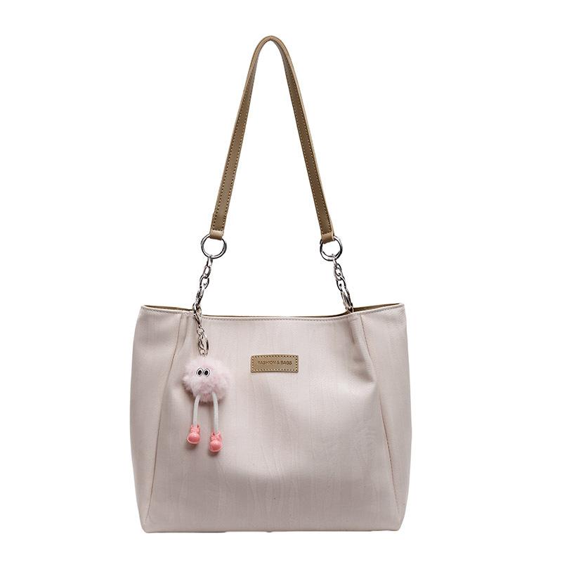 

Commuter fashion casual armpit large capacity tote bag women s 2025 new shoulder bag relaxed shoulder bag