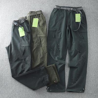 Pantalones de Exterior Impermeables de Secado Rápido para Hombre con Múltiples Bolsillos