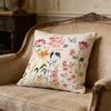 1pc Floral Printed Decorative Pillowcase, Suitable for Living Room Sofa Bed Chair Bedroom Decoration, Flower Printed Pattern