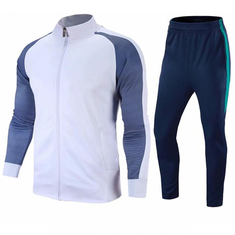 Unisex Long Sleeve Soccer Training Kit Set Men Women Teens Winter Sportswear