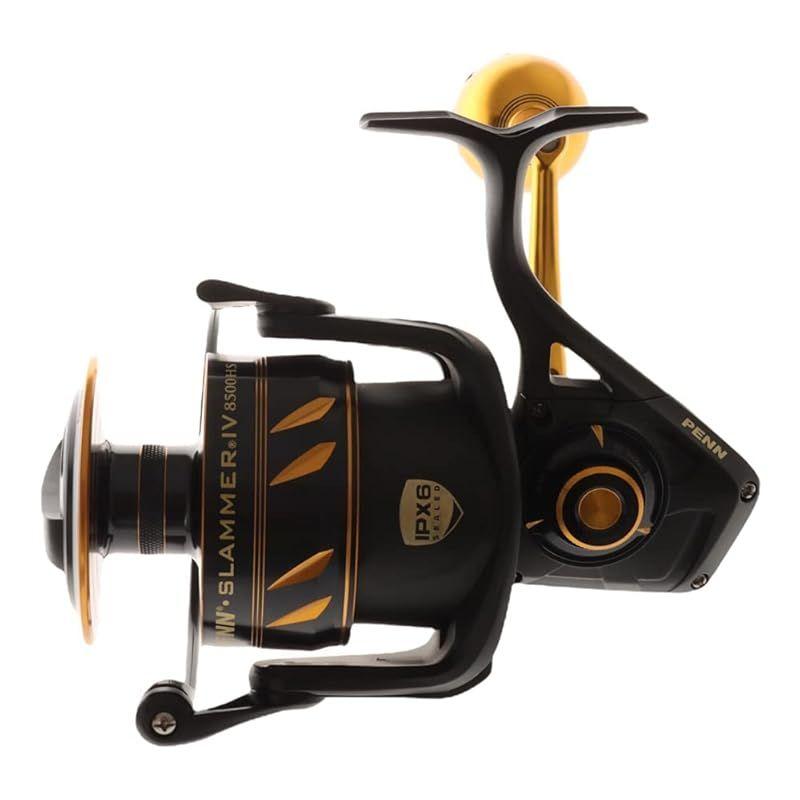 Used PENN SLAMMER IV 8500HS Slammer 4 No. 8500 High Gear Spinning Reel Offshore Reel Jigging Reel 0