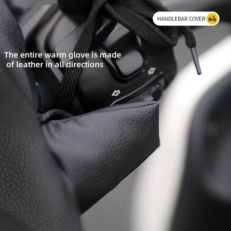 Extra-Large Thickened Winter Motorcycle and Bicycle Handlebar Covers