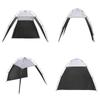 Outdoor Anti-UV Canopy Beach Shelter Sun Shade Tent Lightweight Waterproof Tent Sun Shade For Fishing Camping Picnic Travel