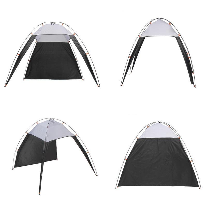 Outdoor Anti-UV Canopy Beach Shelter Sun Shade Tent Lightweight Waterproof Tent Sun Shade For Fishing Camping Picnic Travel
