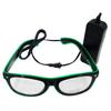LED EL Wire Glasses Light Up Glow Sunglasses Eyewear Shades for Nightclub Party