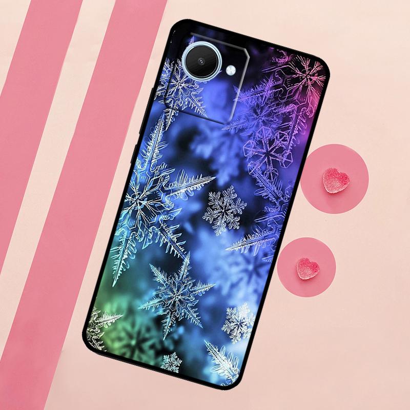 

Сніг Сніжинка Зимовий Чохол Для Realme C33 C55 C30 C31 C35 C53 C11 C15 C25s C21Y GT Neo 5 3T 2T 9 10 11 Pro Plus Realme GT Neo3