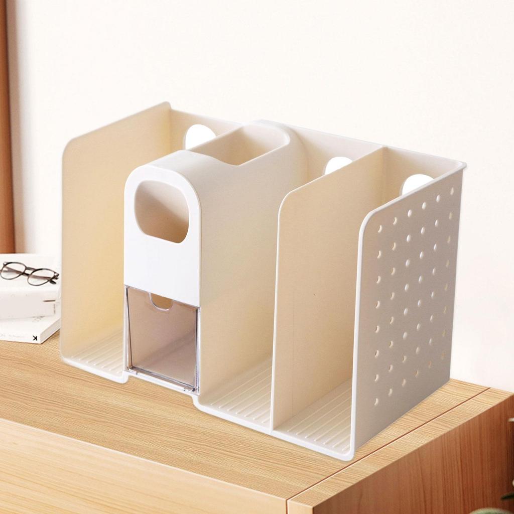 Desk Organizer Office Storage Rack Magazine Holder for Dorm Office Desk