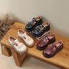 Frühlingsmädchen Britische Kleine Lederschuhe Baby Prinzessin Schuhe Tägliche Komfort Flats