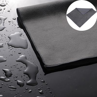 Doppelseitiges Autowaschtuch für Glasfenster Wildleder Korallenfleece Autoreinigung Trockentuch Keine Wasserflecken Fussel-frei Autowaschwerkzeug