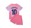Kids Football Kit Lamine Yamal 10 Polyester Pink