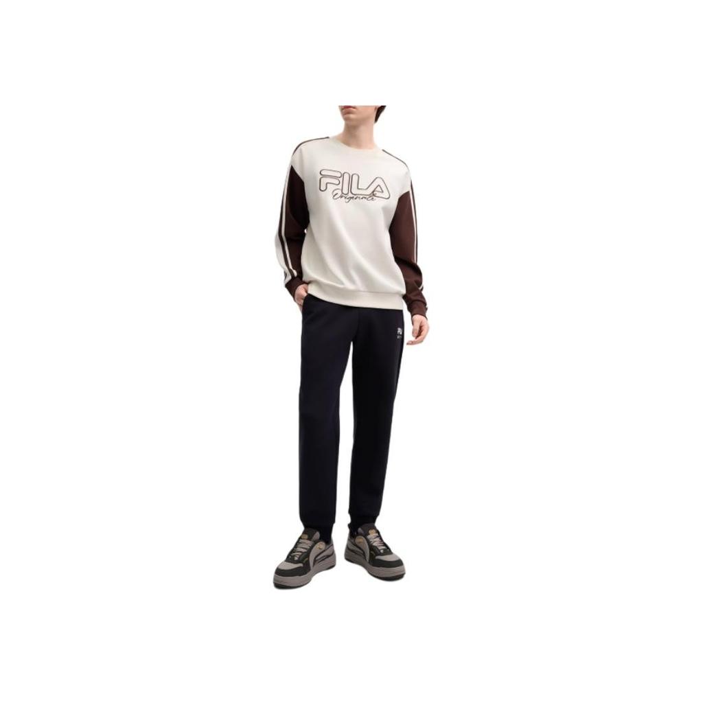 New FILA ORIGINALE Knitted Sweatpants Men's Legend Blue F11M519602F-NV