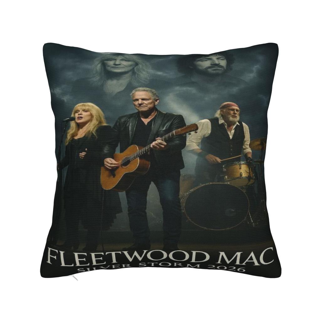 New Style Bedroom Fleetwood Mac rock metal band  Decoration Pillowcases Merch  Pillow Cover Square Multi-Size