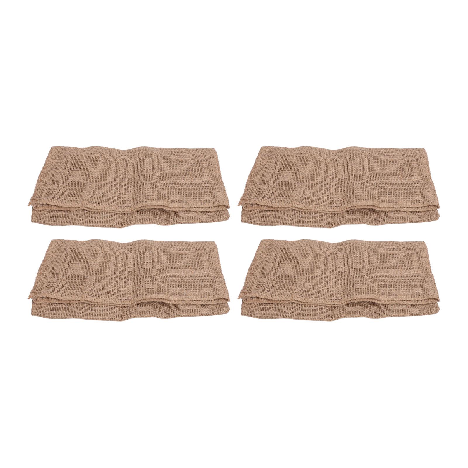 

4pcs Burlap Potato Sack Bags Reusable Potato Sack Race Bags for Kids Outdoor Playground Games