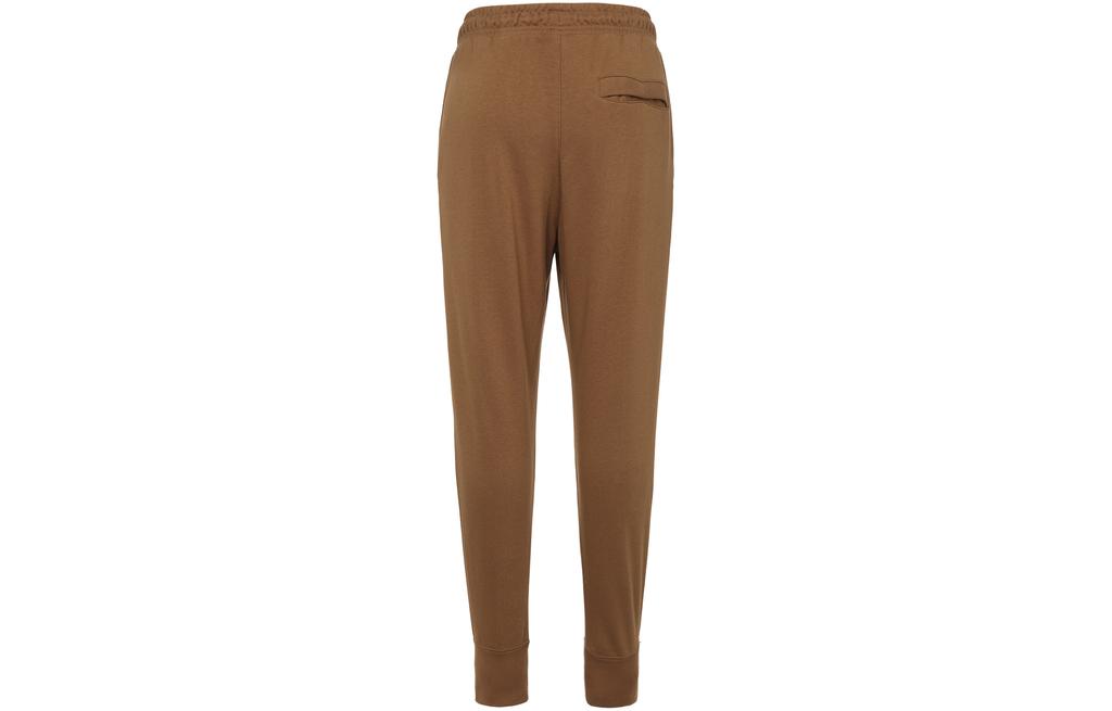 Nike Knitted Sweatpants Men's Brown Moderate Cuffed Pants