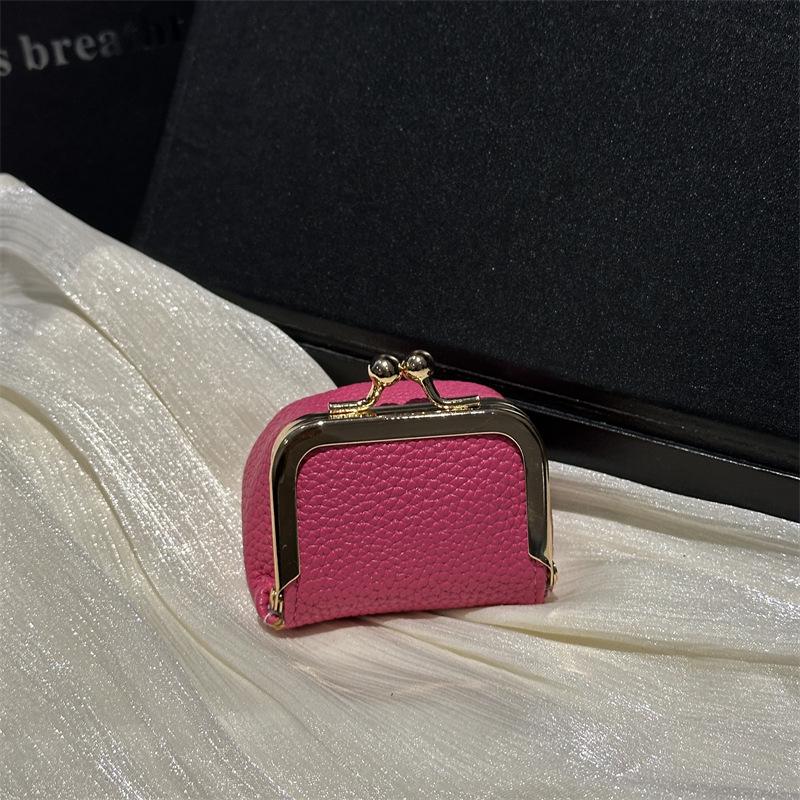 Smyckespåse i äkta läder: Mini myntplånbok & förvaring för ringar, halsband, örhängen