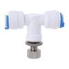 Pipe Fittings Reverse Osmosis 1/4" Hose RO Water Adjust for Valve Regulator