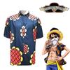 Poutavé tričko One Piece Luffy se slunečnicí Pro cosplay nebo každodenní nošení