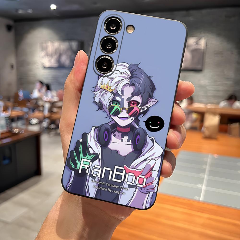 

Крутий чохол для телефону Ranboo Dream Smp для Samsung S23 Ultra S24 S22 S20 Fe S21 Plus Galaxy A54 A34 A24 A53 A13 Note 20 Задня кришка samsung a34 5g