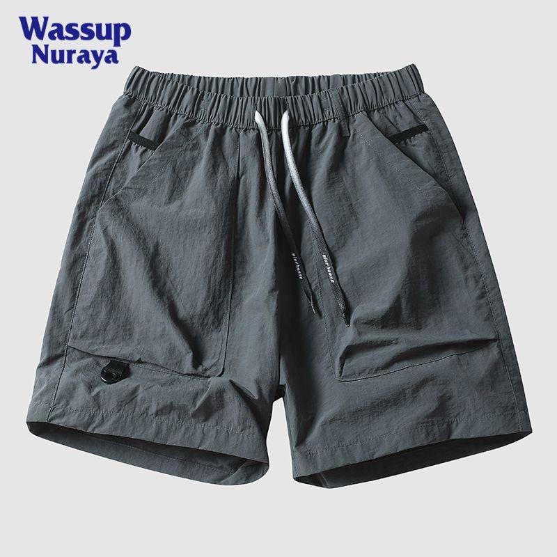 Trendy Summer Men's Casual Shorts - Korean Style Mid-Length, Loose Fit