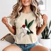 T-shirt Unisex Colibrì Palestina Keffiyeh Maglietta da Donna Pace Per La Palestina