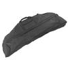 Compound Bow Bag Canvas Large Capacity Comfortable Grip Portable Bow Bag with Arrow Pocket for Outdoor 115cm Black