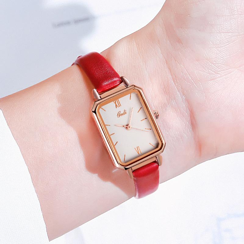 British Fashion Malachite Textured Student Watch Waterproof Quartz Ladies Watch