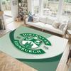 Hibernian FC Design Crystal Velvet Carpet Cozy Non?Slip Printed Rug For Bedroom Living Room Entrance