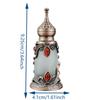 Antiqued Essential Oil Bottle Refillable Empty Dispenser Diffuser Perfume Container  Middle Eastern