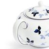 Wedgwood Strawberry Ink Blue Wedding Product Number 1072184 [Officially Imported] Teapot, 1200ml, Gift,