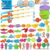Children's Magnetic Fishing Toy Pool: Pretend Play & Educational Summer Water Game for Boys & Girls