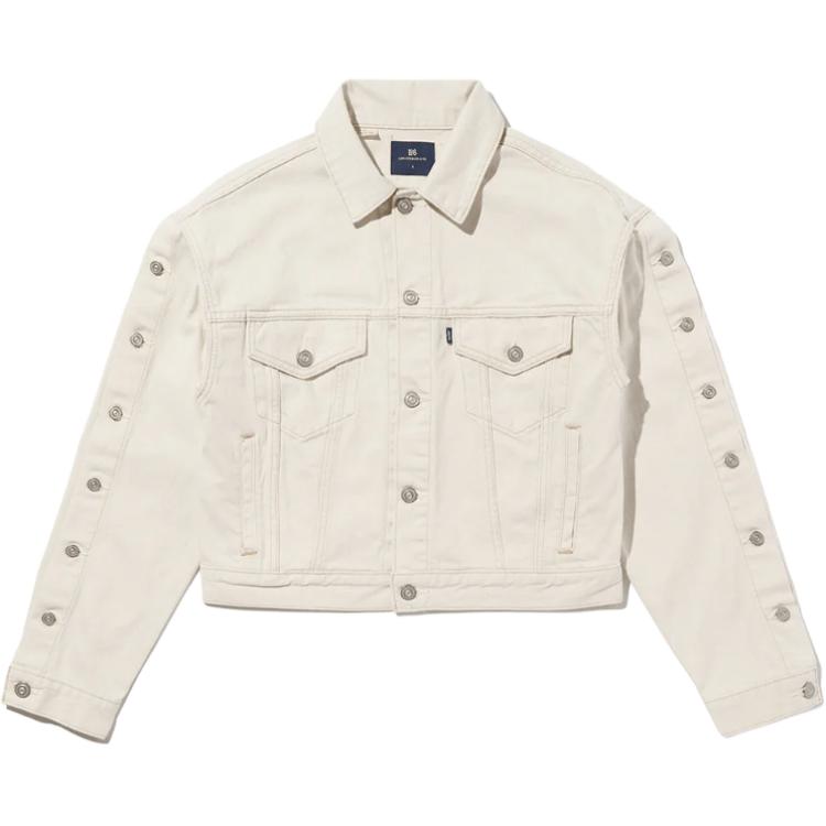 

Levis Bluetab™ Series FW25 Джинсовая куртка с пуговицами на рукавах Женские куртки 003JM-0000 L