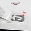 3D ABS Logo For Lexus GX470 LX570 LX600 RX350 RX300 Emblem Number Letters Sticker Car Trunk Badge Adhesive Decal Accessories