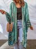 Women's Bohemian Aztec Print Cardigan Cloak - Spring/Autumn Collection