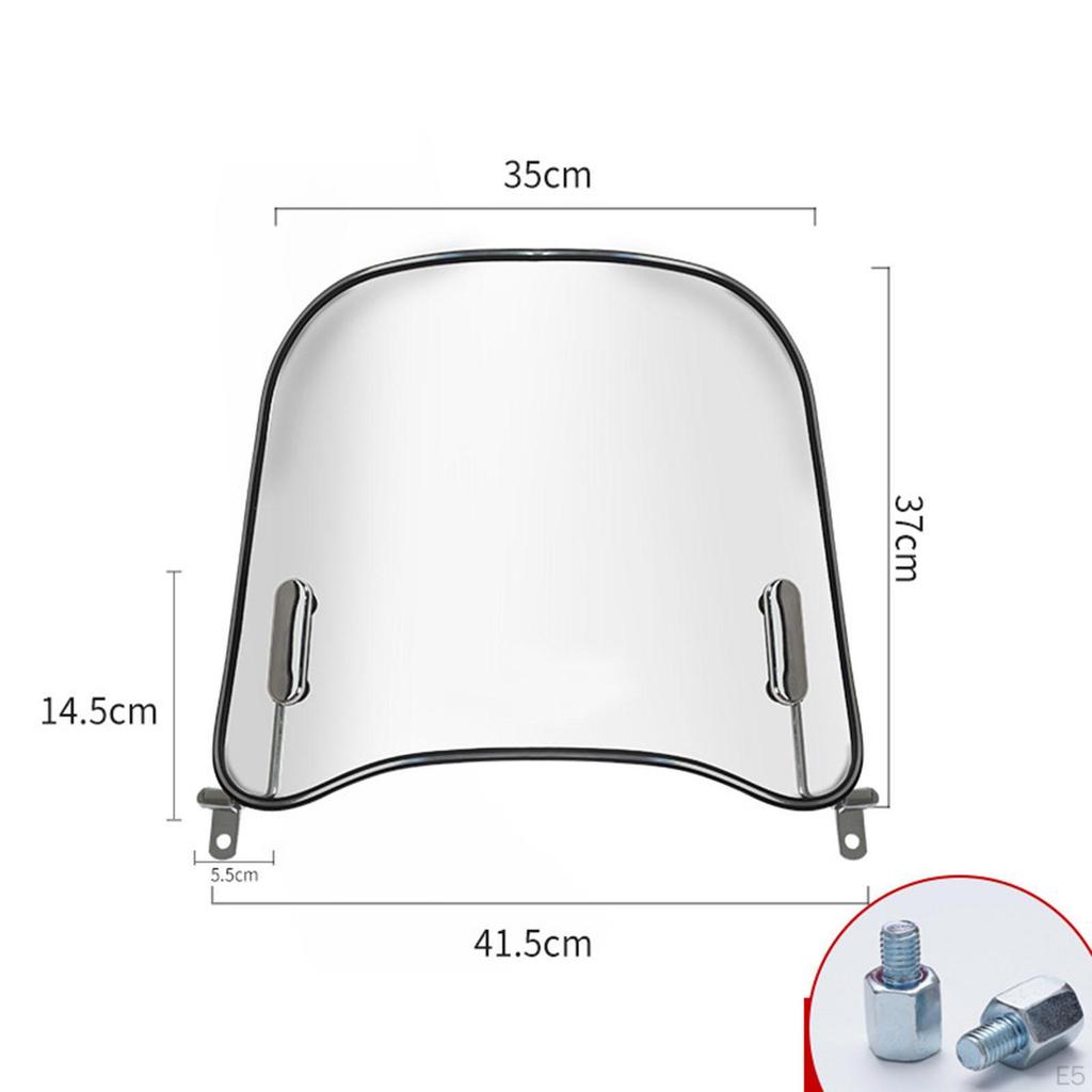 Motorcycle Windshield for Electric Bikes