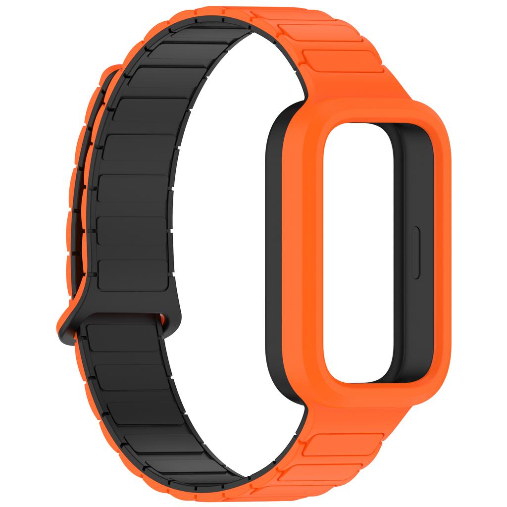 Magnetic straps for Xiaomi Redmi watch 3 Accessories Sport Silicone Rubber Bracelet pulseira correa for Xiaomi Mi band 9 active
