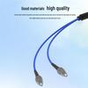 AIENKIS Outdoor Armored Single-Mode 8-Core FC-FC Fiber Optic Patch Cable