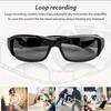 Smart Wearable Video Eyewear for Outdoor Sports & Meetings - 1080P HD, 90 minutes battery life, 75° wide angle.